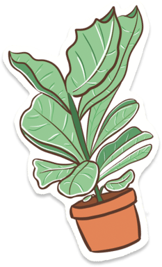 plant sticker